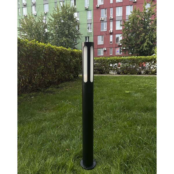 Вуличний світильник Nowodvorski 4698 Mekong E27 1x10W IP42 графітовий - фото №1