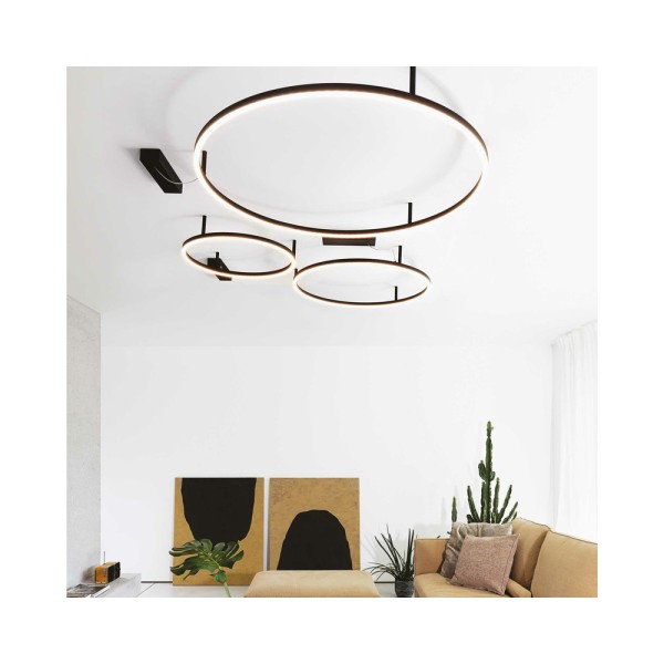 Люстра Ideal Lux 265988 Oracle Slim LED 1x32W 3000K 3150Lm IP20 - фото №1