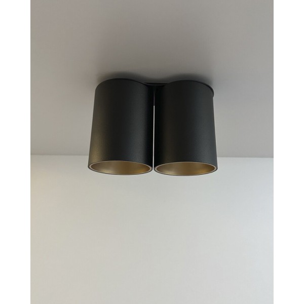 Точечный светильник Nowodvorski 38087 Eye Tone II GU10 2x10W IP20 черный - фото №2