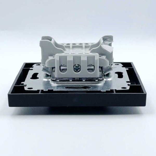 Выключатель EL-BI VEGA черный мат жалюзи 1кл 3-х поз. ( 609-014800-297 ) - фото №4