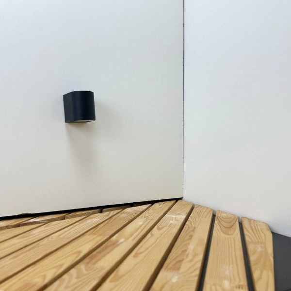 Светильник фасадный Violux SPIDER-1D 35Вт GU10 ІР44 черный ( 500290 ) - фото №1