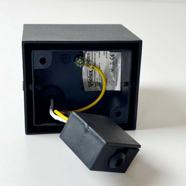 Светильник фасадный Violux SPIDER-1D 35Вт GU10 ІР44 черный ( 500290 ) - фото №6