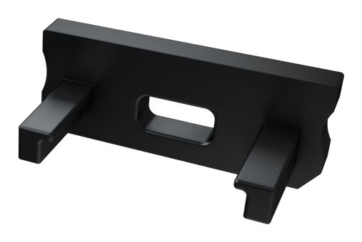 Заглушка Lumines для типа D HIGH с отверстием чёрный - фото №1