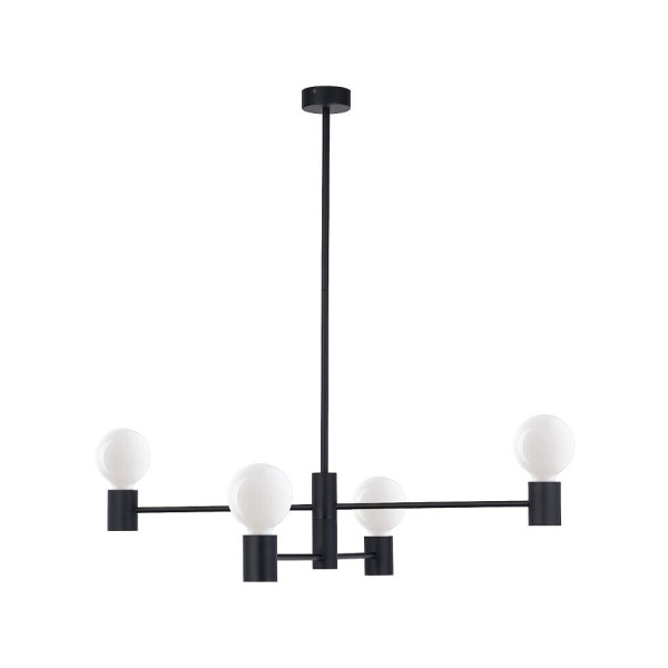 Люстра Nowodvorski 7931 Radius E27 4x25W IP20 чорна