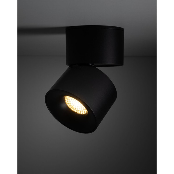 Светильник поворотный, спот TK Lighting 18163 Spark LED 1x10W 3000K/4000K/6000K 639Lm IP20 чорный - фото №2