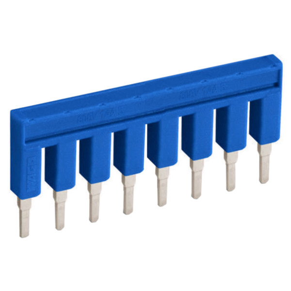 Ізольована перемичка Wago 2002-408/000-006 Topjob S на 8 контактів (синя)
