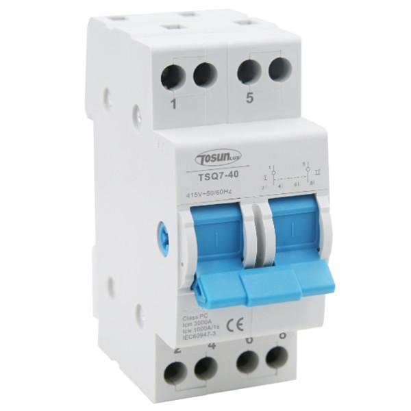 Переключатель нагрузки TOSUNlux TSQ7-40 25A 2P 1-0-2 230B (6931934223927)