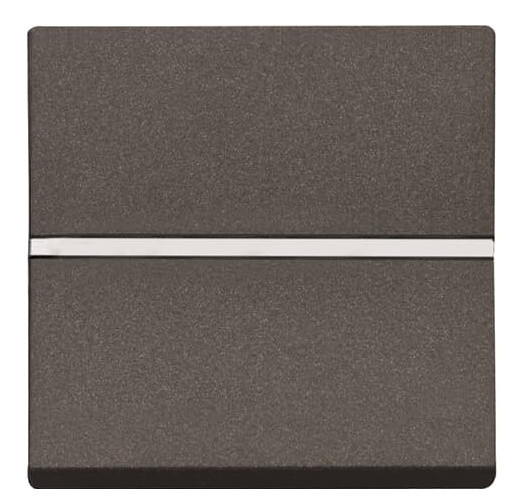 Однокнопочный выключатель ABB Zenit 2CLA220100N1801 N2201 AN (антрацит)