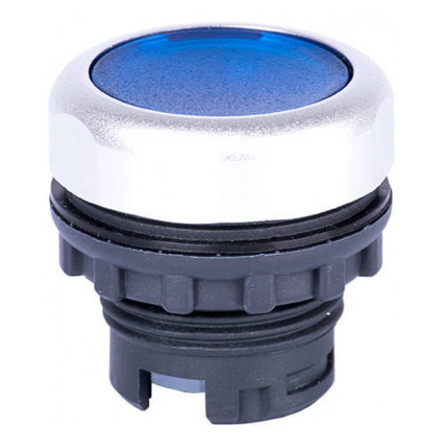 Кнопка NOARK Ex9P1 FI b з підсвіткою синя (105622)