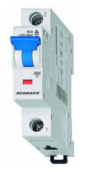 Автоматичний вимикач Schrack BM018125ME 10кА 25А 1P х-ка B ME