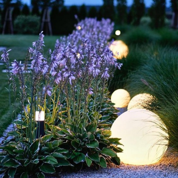 Светильник садово-парковый Violux SFERA 350мм белый 100W Е27 IP44 ( 500150 ) - фото №2