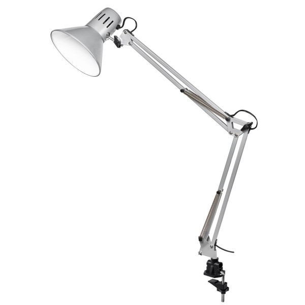 Світильник настільний Delux TF-06 E27 сріблястий