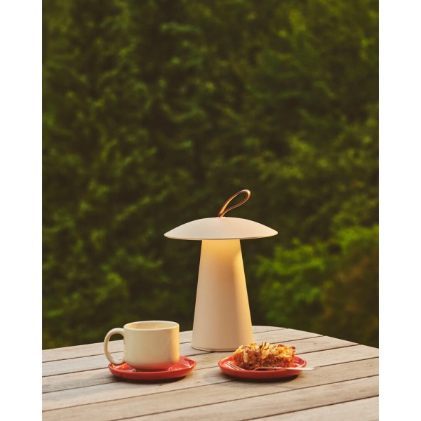 Светильник уличный портативный Nordlux 2318245008 Ara To-Go LED 1x2W 3000K 240Lm IP54 песочный - фото №1