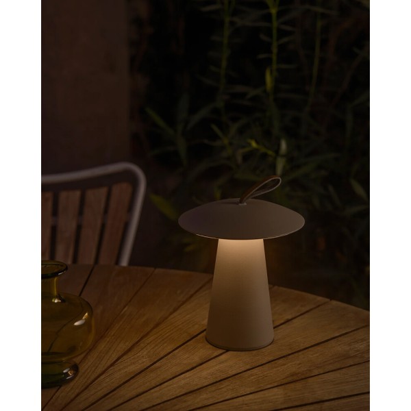 Светильник уличный портативный Nordlux 2318245008 Ara To-Go LED 1x2W 3000K 240Lm IP54 песочный - фото №4