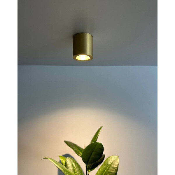 Точечный светильник Nowodvorski 310716 Ceara GU10 1x15W IP44 Gold - фото №2