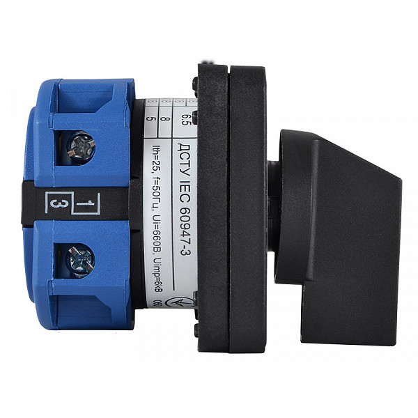 Пакетный переключатель Аско-Укрем ПКП SBI 1-0-2 1 полюс 25A/1.831 (A0110010058) - фото №1