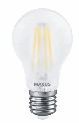 Філаментна лампа Maxus A60 FM 220Вт E27 Frosted (1-MFM-762)