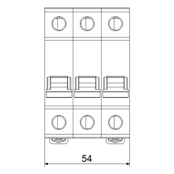 Вимикач навантаження Schrack AZ200263 63А 3P - фото №8