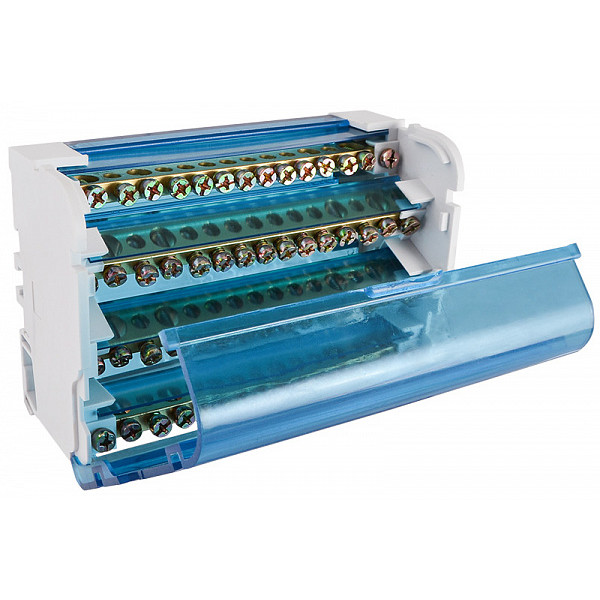 Нульова шина Аско-Укрем VC-415 в корпусі 4x15 отворів (A0150120022) - фото №2