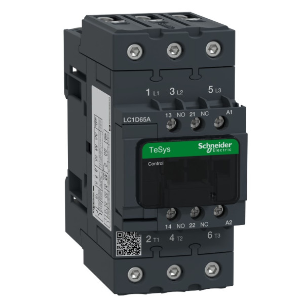 Контактор Schneider Electric LC1D65AP7 TeSys Deca 3Р, 65A, 3НО 230В