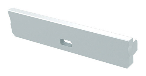 Заглушка Lumines для типа SOLIS с отверстием белый - фото №1