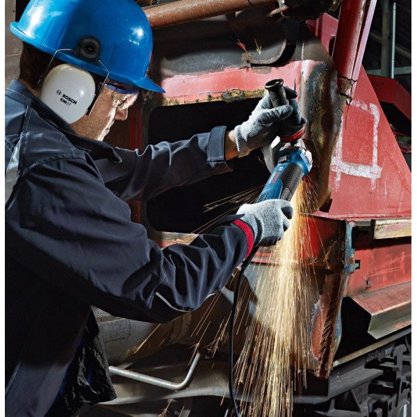 Угловая шлифовальная машина Bosch GWS 19-125 CIE - фото №5