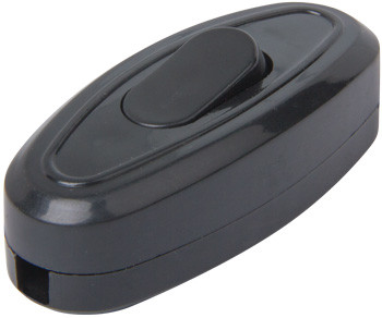 Перемикач світла Enext e.switch wires.6A.black чорний