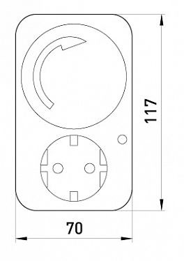Таймер E.Next e.control.t12 - фото №1