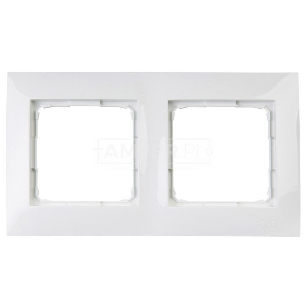 Подвійна рамка Kontakt Simon Simon 54 Premium DR2/11 (білий)