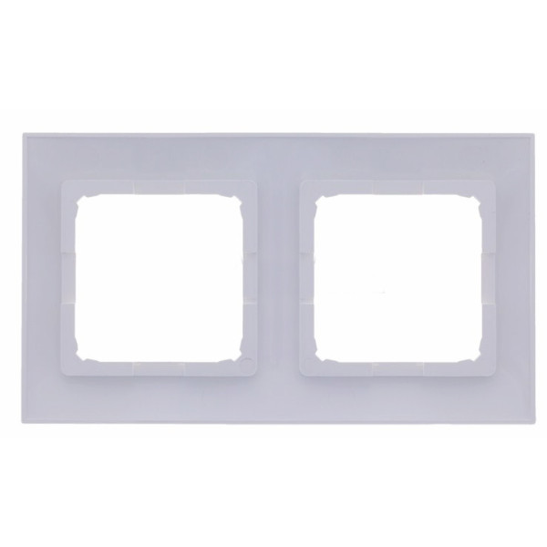 Подвійна рамка Kontakt Simon Simon 54 Premium DR2/11 (білий) - фото №4