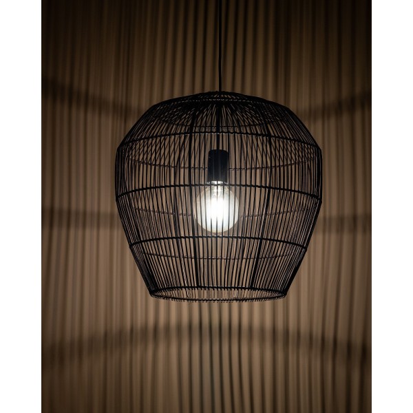 Подвесной светильник, люстра Nowodvorski 11166 Haiti S E27 1x25W IP20 черный - фото №2