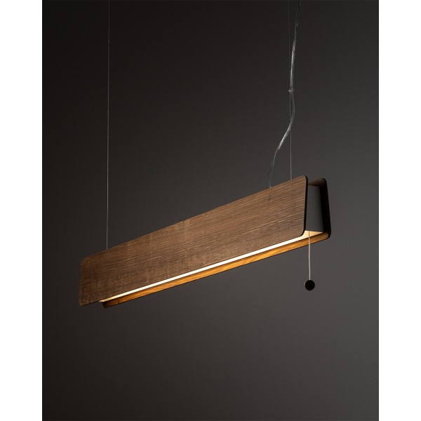 Подвесной светильник, люстра Nowodvorski 7522 Oslo LED T8LED 1x16W IP20 коричневый - фото №2