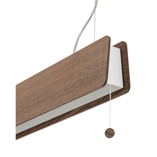 Подвесной светильник, люстра Nowodvorski 7522 Oslo LED T8LED 1x16W IP20 коричневый - фото №3