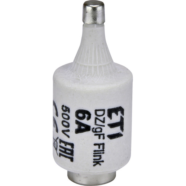Запобіжник ETI 002312103 D II DZ 6A/500V