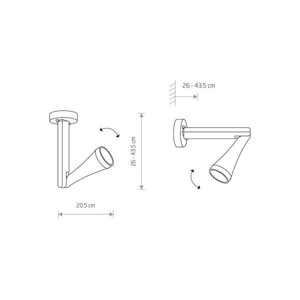Уличный светильник Nowodvorski 39562 Ottawa GU10 1x35W IP44 Серый - фото №2