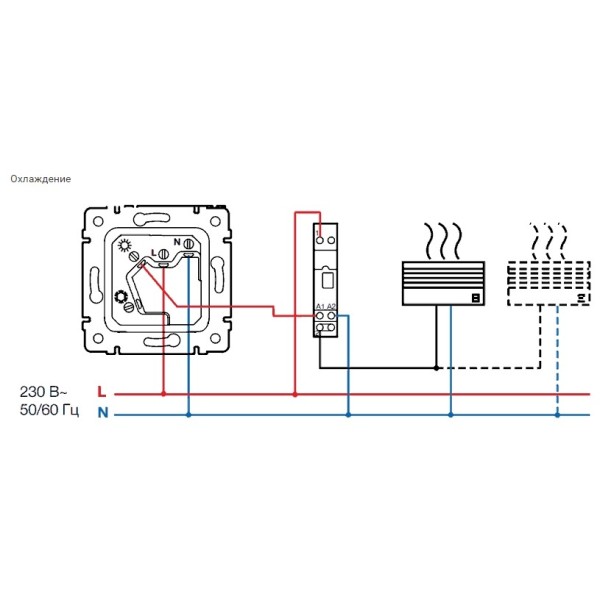 Термостат Valena стандартний білий - фото №3