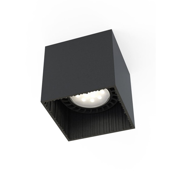 Точечный светильник Nowodvorski 7792 Groove GU10 1x15W IP20 черный - фото №1