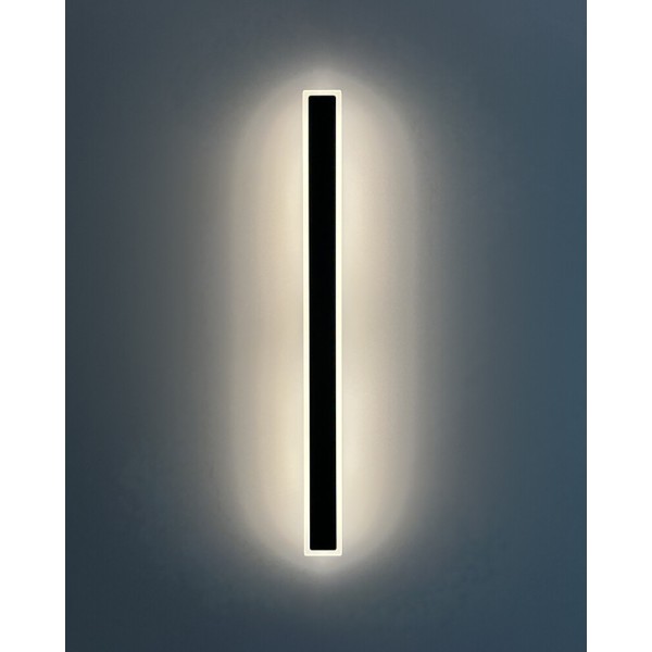 Светильник уличный настенный Nowodvorski 11553 Isla LED 1x22W 3000K 1200Lm IP54 черный - фото №2