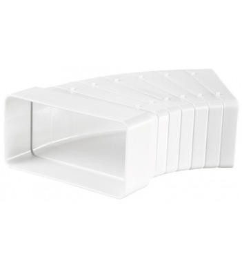 Кутовий з'єднувач Vents 55х110 для прямокутних повітроводів.