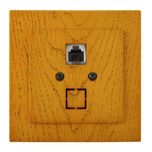 Розетка Nilson Touran дуб телефонная ( 24251040 )