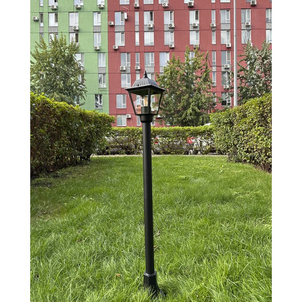 Вуличний світильник Nowodvorski 10501 Ana E27 1x10W IP44 чорний - фото №2