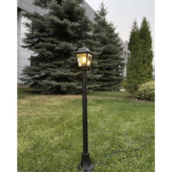 Вуличний світильник Nowodvorski 10501 Ana E27 1x10W IP44 чорний - фото №3