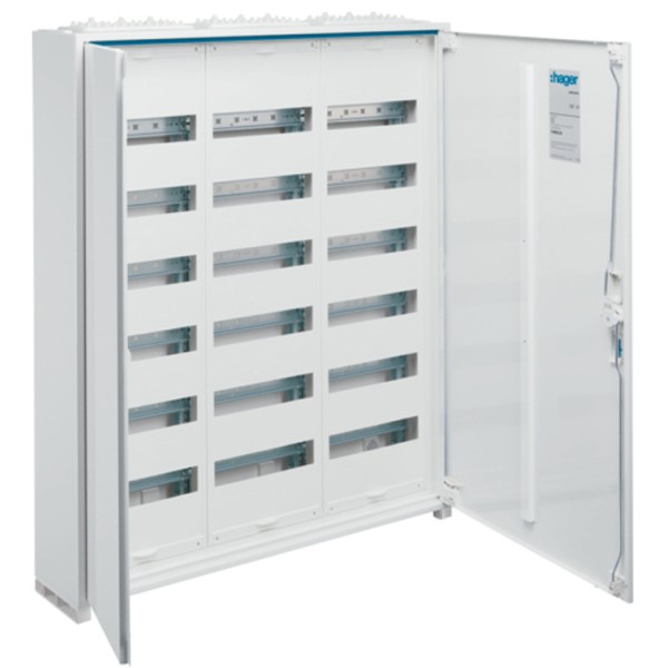 Щит металлический Univers FWB63S на 216 модулей накладной Hager