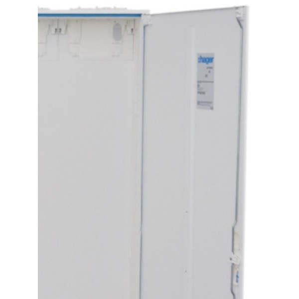 Напольный щит металлический Hager Univers IP44/II 3 секции 1400x800x205мм - фото №1