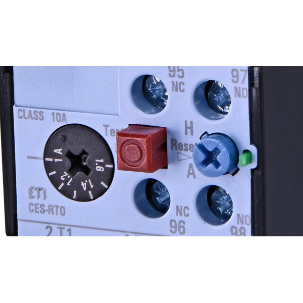Тепловое реле ETI 004646590 CES-RT0-1.6 (CES 6…18) 1 - 1,6А - фото №1