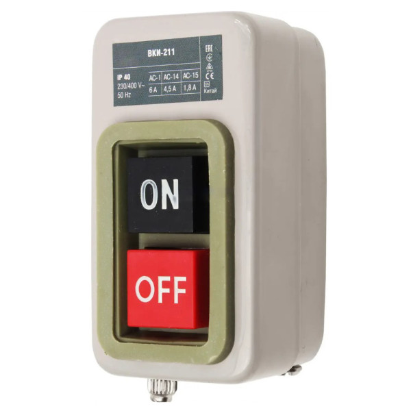 Блок кнопок TNSy ВКИ-216 3Р 10А 230/400В IP40 (TNSy5504292) - фото №1