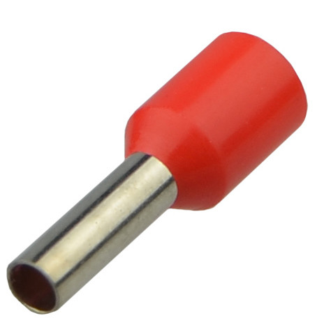 Ізольований трубчастий накінечник CNC E6012 HT 6,0-12 100шт червоний (Б00042159)