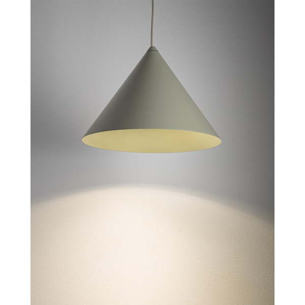 Подвесной светильник, люстра Nowodvorski 11488 Zenith S GU10 1x20W IP20 серо-зеленый - фото №1