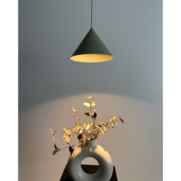 Подвесной светильник, люстра Nowodvorski 11488 Zenith S GU10 1x20W IP20 серо-зеленый - фото №2