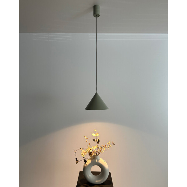 Подвесной светильник, люстра Nowodvorski 11488 Zenith S GU10 1x20W IP20 серо-зеленый - фото №3